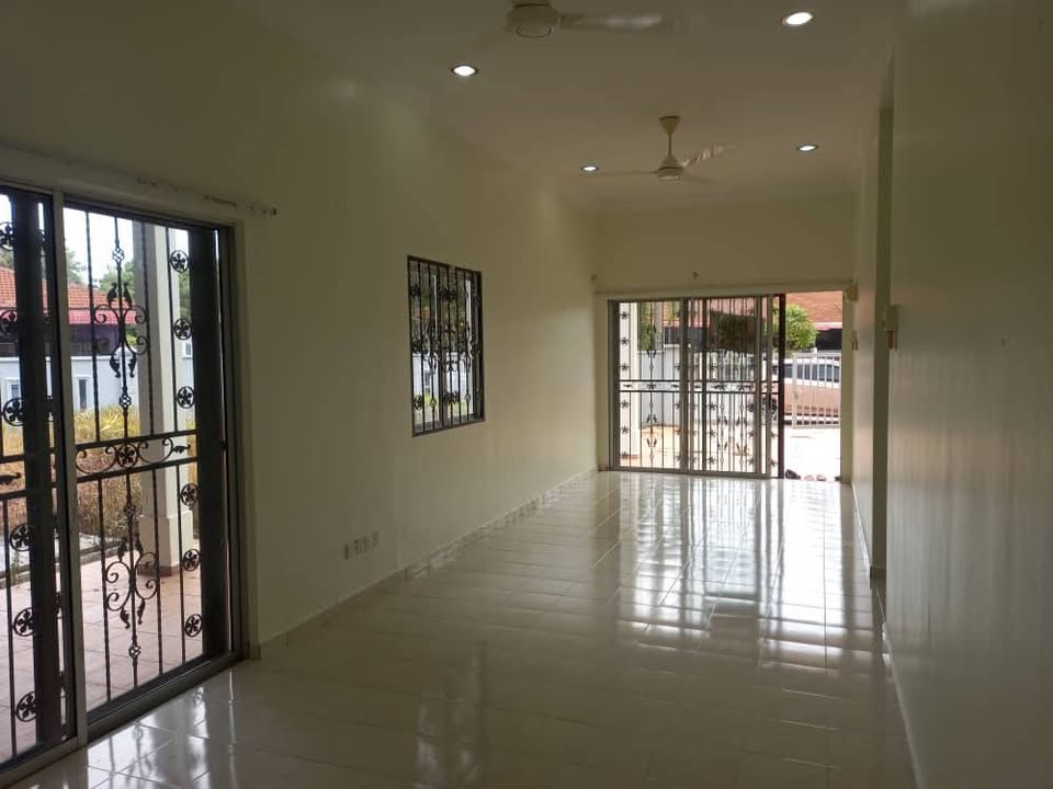 Bright living area at Batu Berendam corner lot