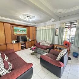 Furnished living room