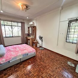 Large furnished bedroom