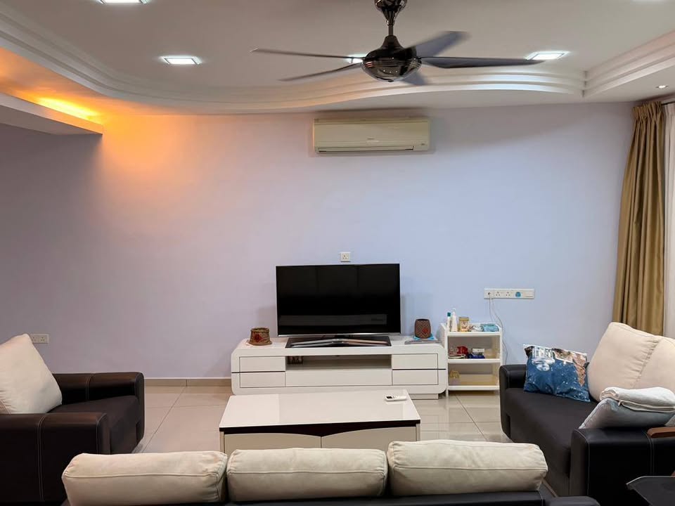 Fully furnished living room