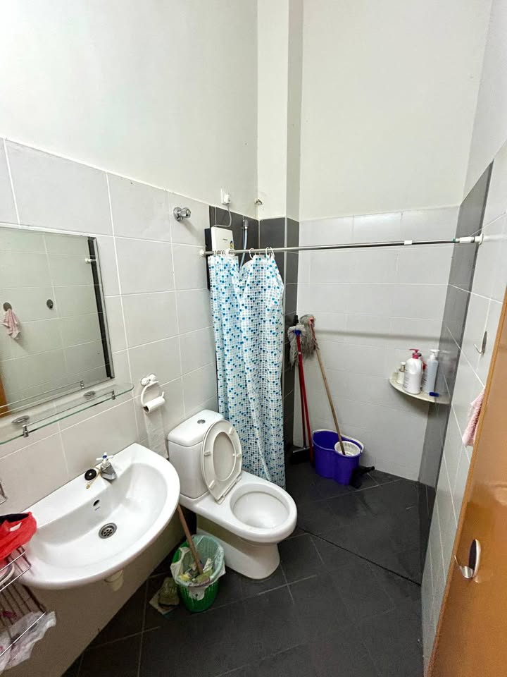 Tiled bathroom