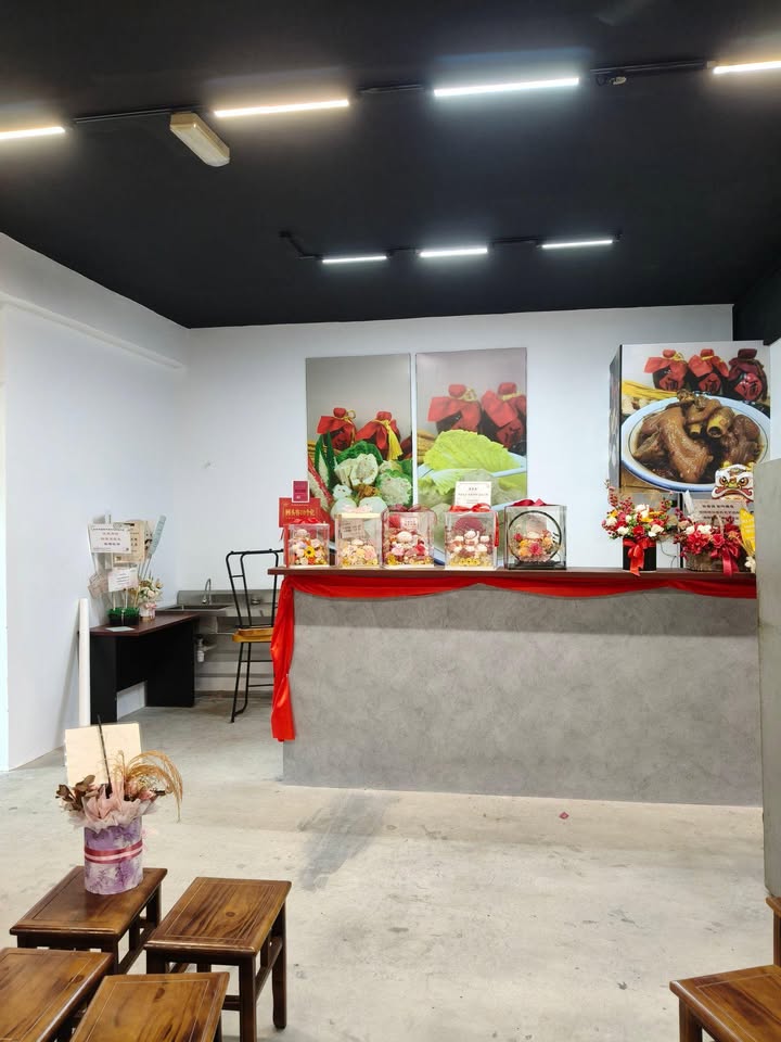 F&B reception counter