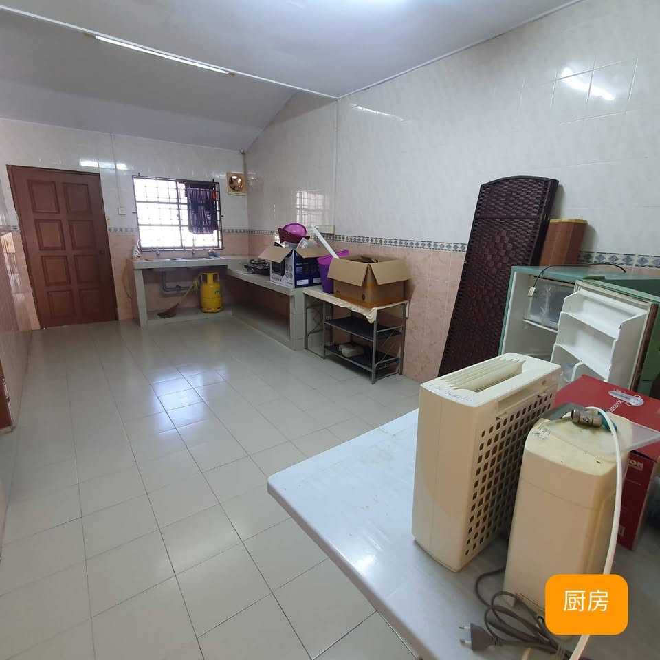 Extended kitchen