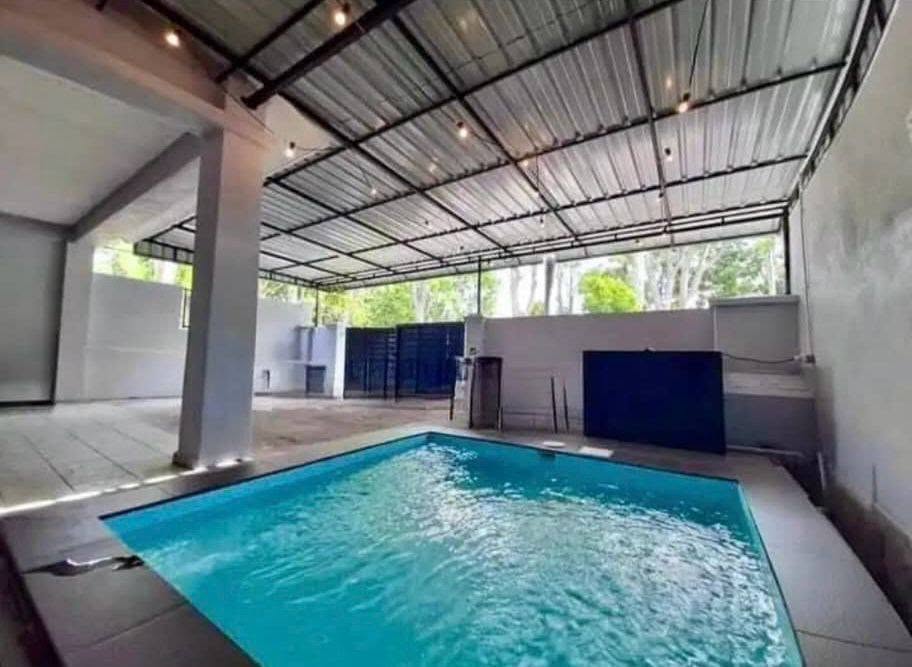 Covered swimming pool at Taman Tasik Utama semi-D