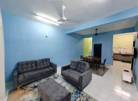 Living room with sofas