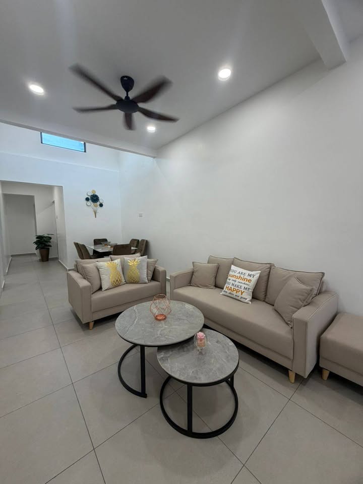Furnished living room